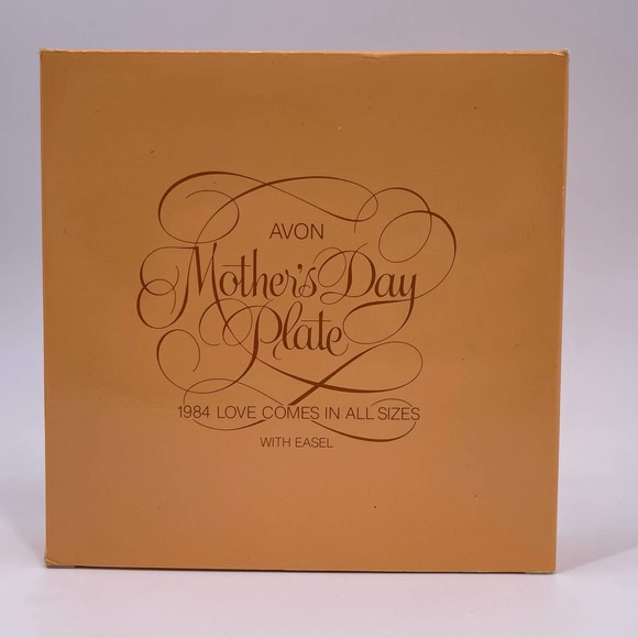 Avon Vintage 1984 Love Comes in All Sizes 5" Mothers Day Plate Collectible Gift - Picture 8 of 11
